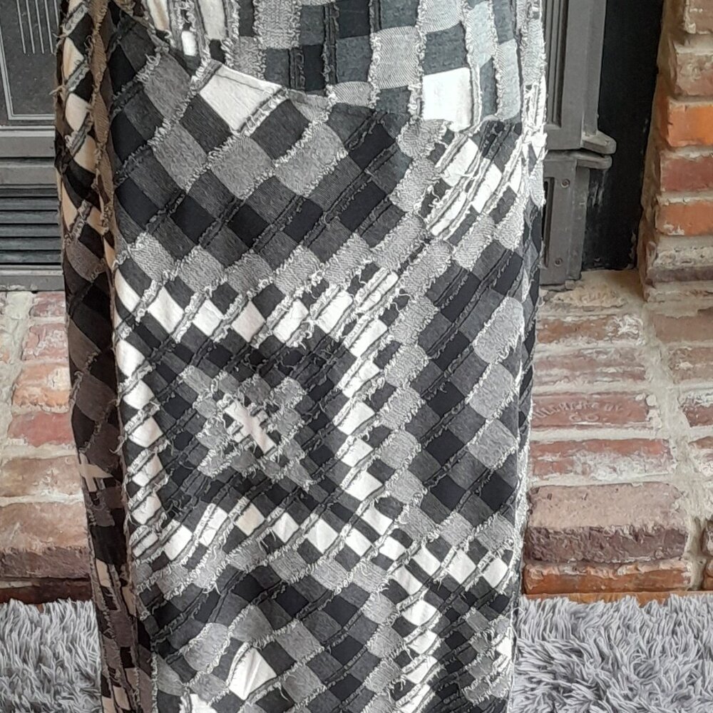 Tribal Patchwork Skirt - image 2